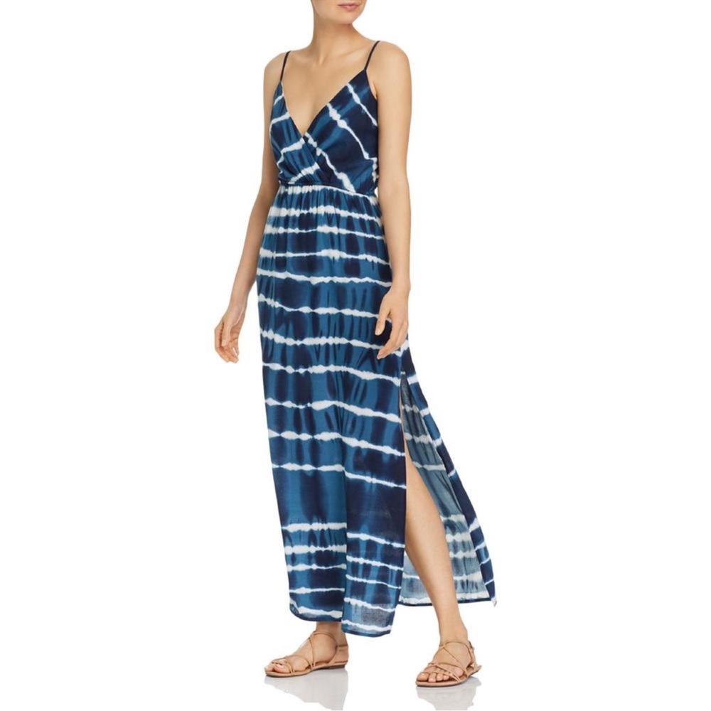 Aqua Bloomingdale’s tie dye maxi sundress